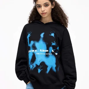 Aelfric Eden Abstraction Shadow Print Hoodie