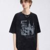 Aelfric Eden Castle Graphic Washed Tee