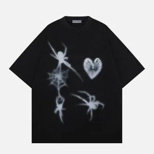 Aelfric Eden Blurring Spider Print Tee