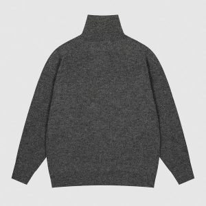 Aelfric Eden Basic Button Turtleneck Cardigan