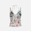 Aelfric Eden Oil Painting Flower Print Cami Top