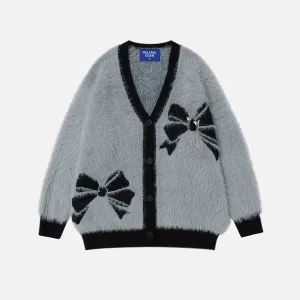 Aelfric Eden Bow Jacquard Cardigan