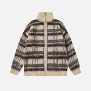 Aelfric Eden Vintage Plaid Cardigan