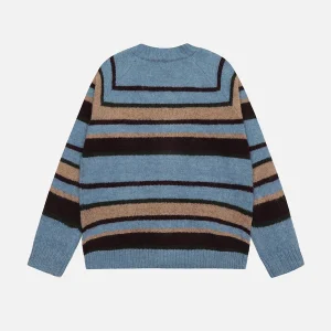 Aelfric Eden Color Blocking Stripe Cardigan