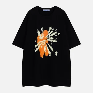 Aelfric Eden Abstract Graffiti Print Tee