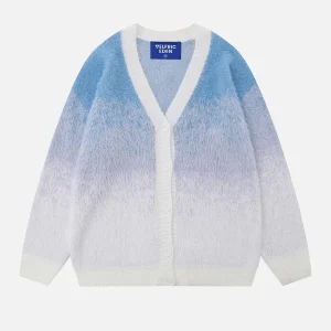 Aelfric Eden Gradient V-Neck Cardigan