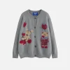 Aelfric Eden Christmas Graphic Cardigan