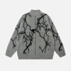 Aelfric Eden Lightning Thorny Graphic Cardigan