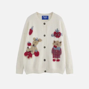 Aelfric Eden Christmas Graphic Cardigan